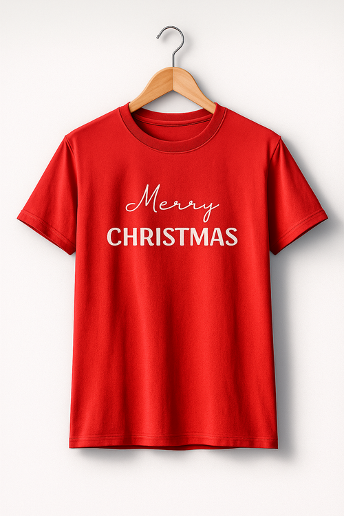Merry Christmas Minimal Tee