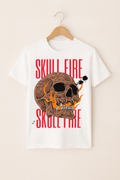 Skull Fire Graphic Tee
